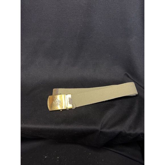 Vintage Boy Scouts Of America BSA Belt & Trucker Style Hat 1990’s Small medium - Picture 8 of 12